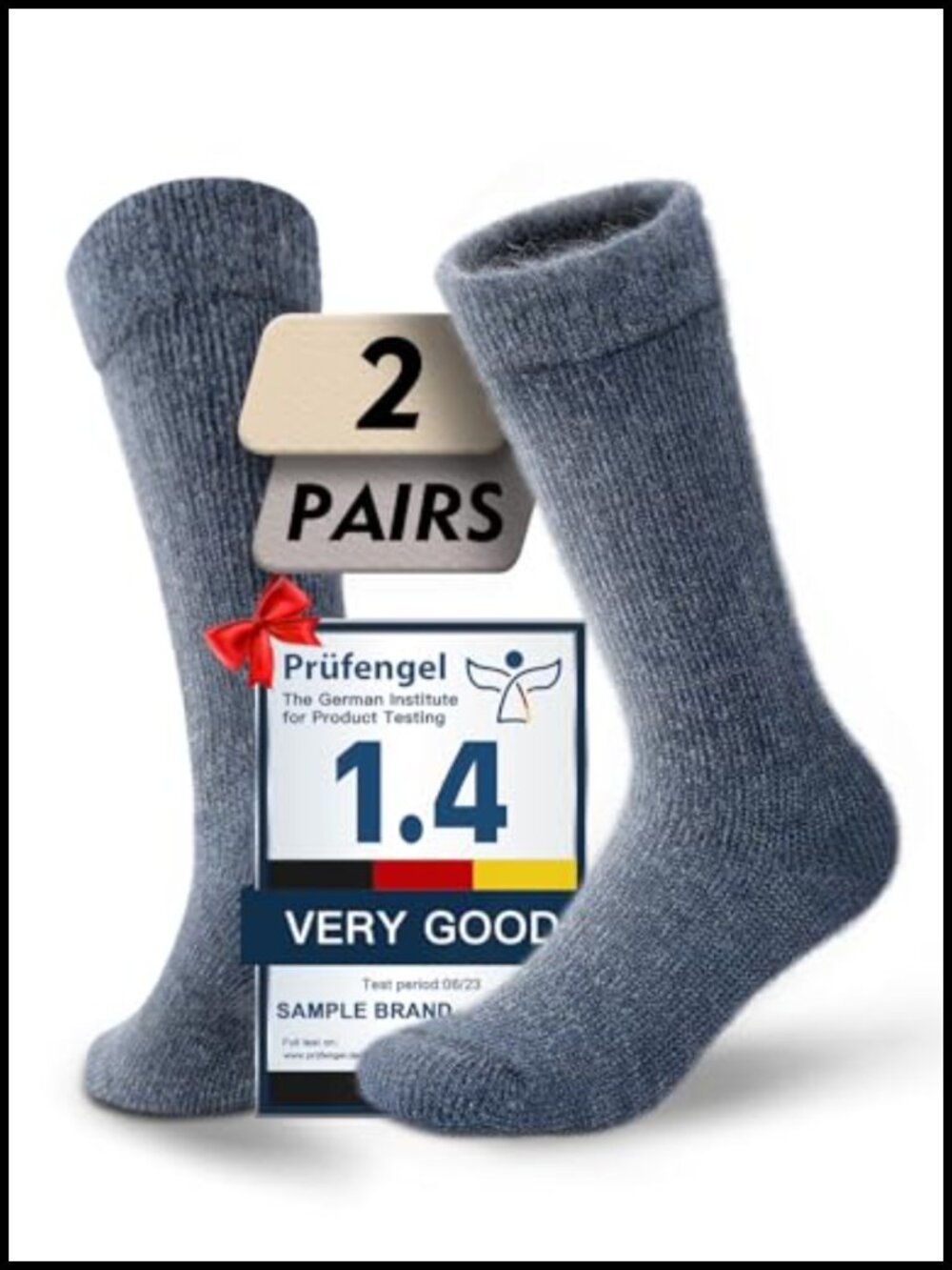Alpaca Wool Thermal Boot Socks for Men and Women, Thick Warm Winter